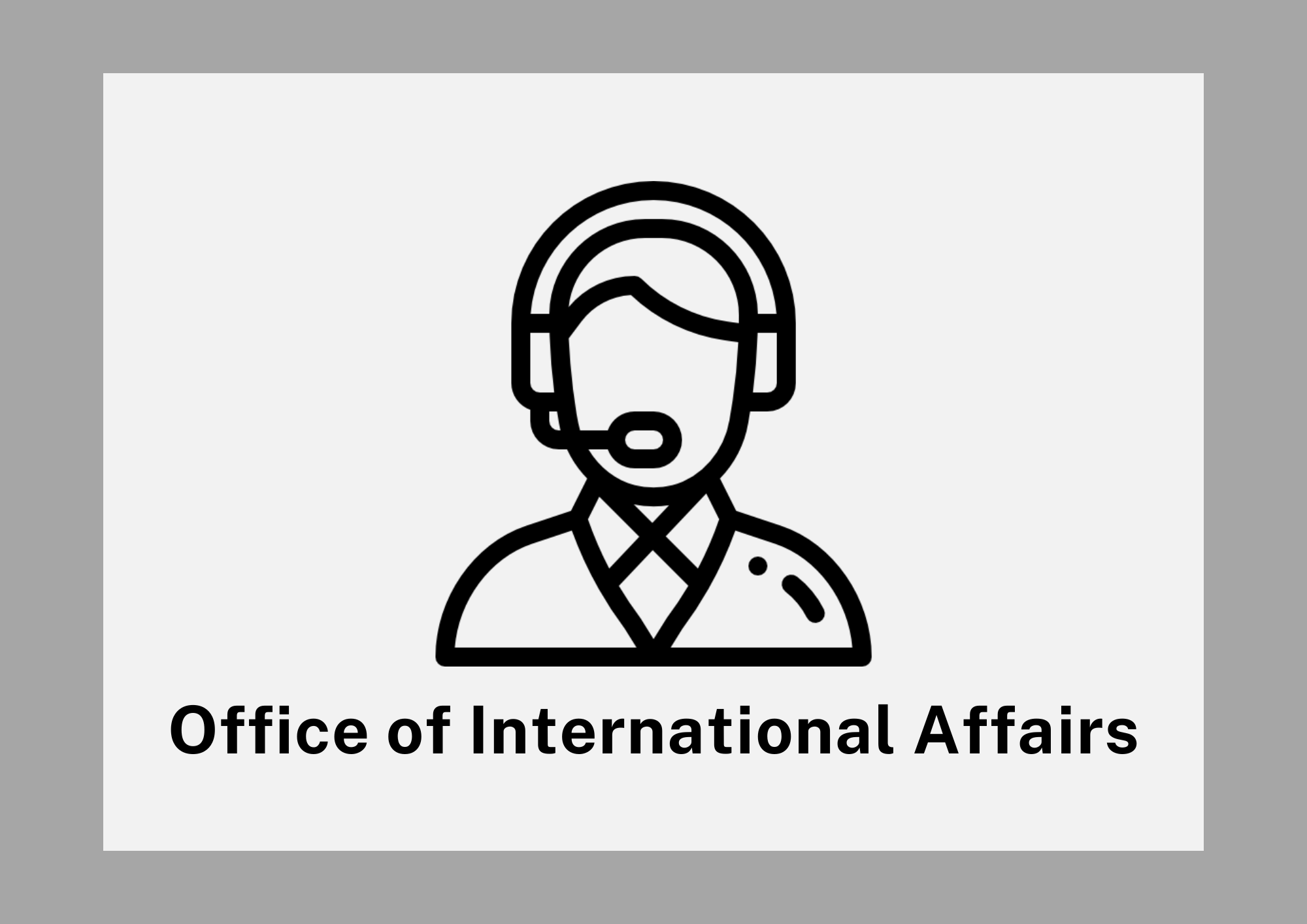 Office of International Affairs(Open new window)